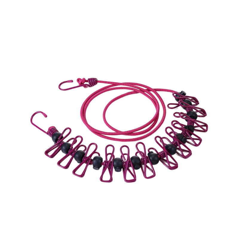 Kompakte und vielseitige Reise-Wäscheständer