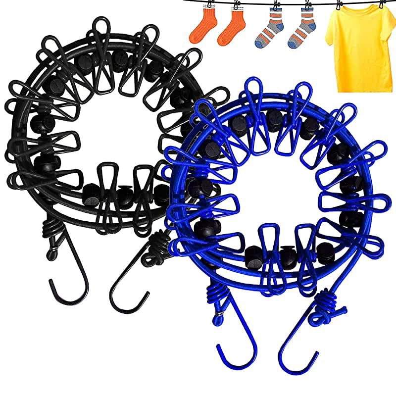 Kompakte und vielseitige Reise-Wäscheständer