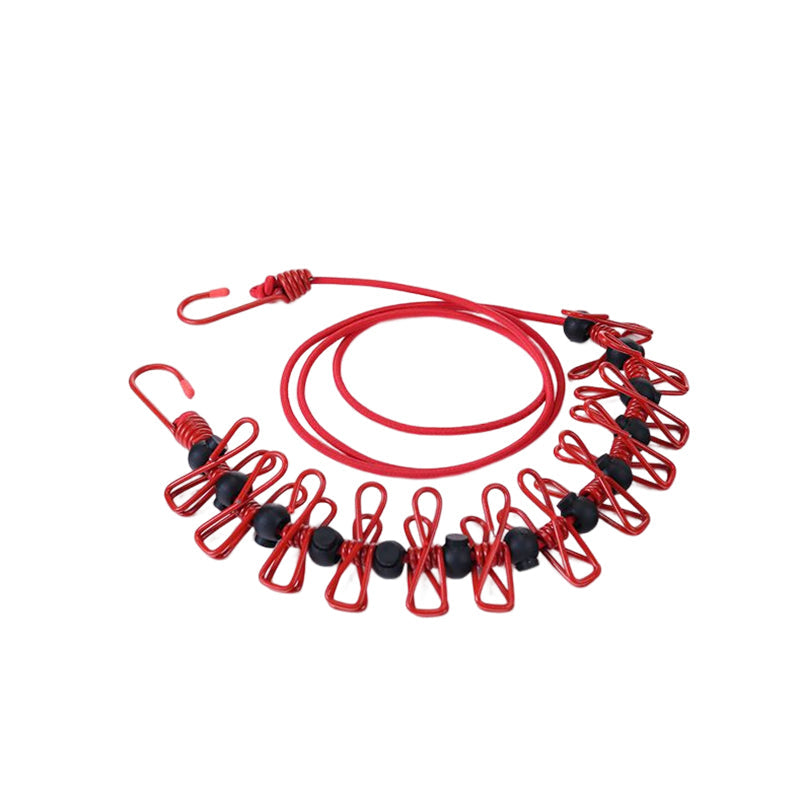 Kompakte und vielseitige Reise-Wäscheständer