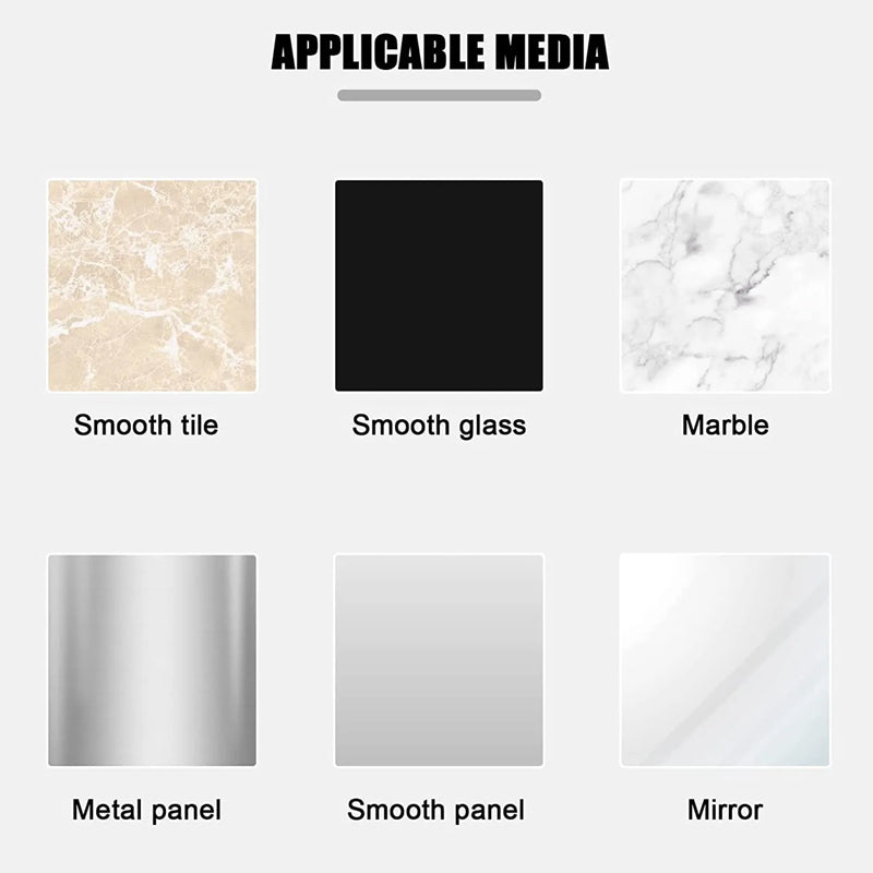 خطاطيف شفط - تثبيت قوي بدون ثقب