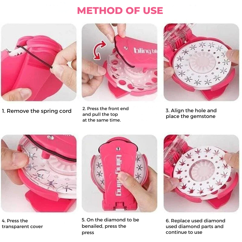 Συρραπτικό Blinger Gem : Διακοσμήστε τα αξεσουάρ σας με λάμψη