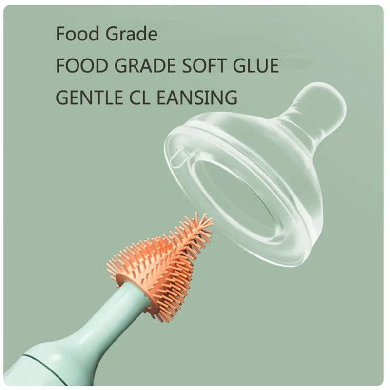 Spazzola elettrica in silicone