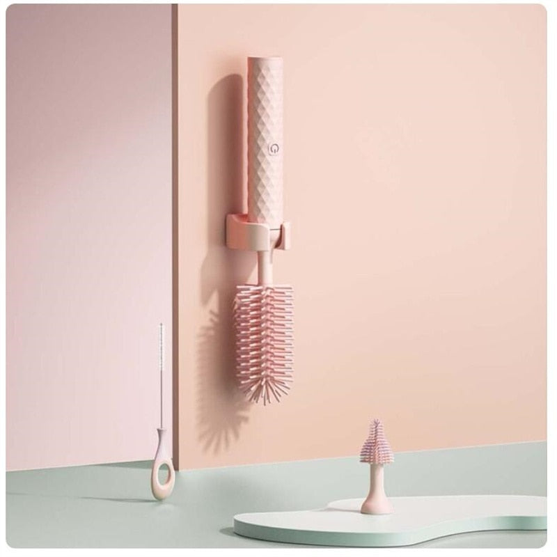 Spazzola elettrica in silicone