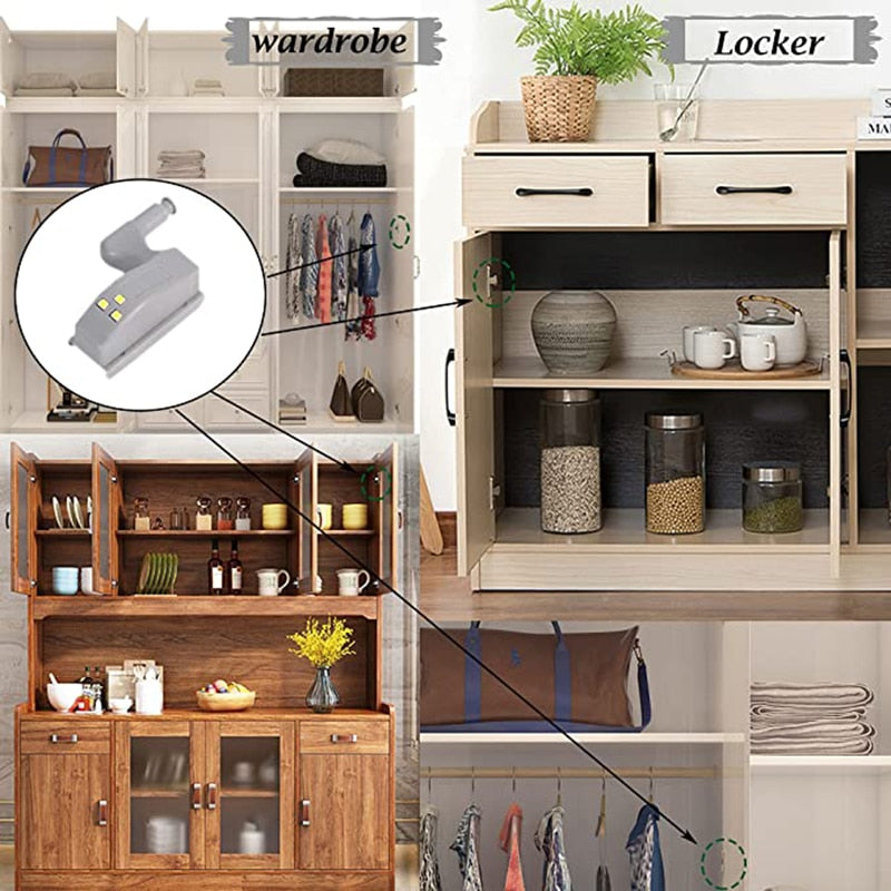 Belys dina skåp automatiskt med enkelhet